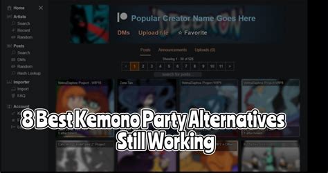 kemono party|kemono party alternatives.